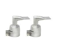 Rinteea Ugello di saldatura piatto a 90 gradi Ugello ad aria calda Saldatrice Presa di ricambio Accessori di ricambio Ugello rotondo in acciaio inossidabile