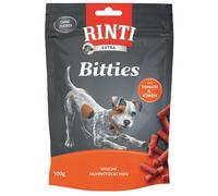 RINTI Extra Bitties Snack per cani - Set %: 3 x 100 g Pollo con Pomodoro & Zucca