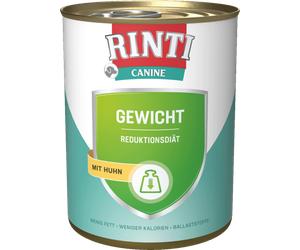 Rinti CANINE - Lattina per il Controllo del Peso, Pollo - 800 g