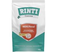 RINTI - Canine NIERE/Renal | Dieta cibo secco per cani adulti per sostenere la funzione renale. Alimento completo con contenuto ridotto di sodio e fosforo nel sacchetto | 4 x 1 kg di pollo