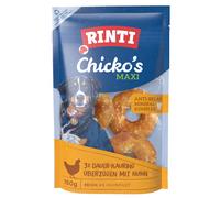 RINTI Chicko Ciambelle da masticare - grandi Snack per cani - 3 x 50 g