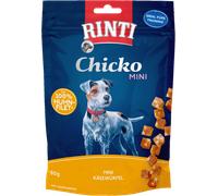 RINTI Chicko Mini Snack per cane - 80 g Dadini di Formaggio e Pollo