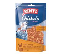 RINTI Chicko Mini Snack per cane - 225 g Dadini di Formaggio e Pollo