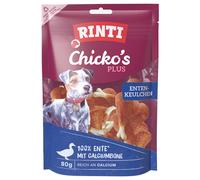 RINTI Chicko Plus Coscetti d'anatra Snack per cani - Set %: 12 x 80 g