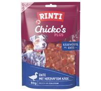 RINTI Chicko Plus Cubetti di Formaggio & Anatra - 6 x 80 g