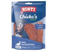 RINTI Chicko - 4 x 250g, Strisce di Anatra maxi