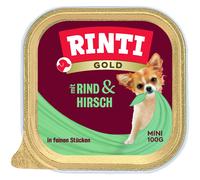 Rinti Ciotola Oro Mini Manzo E Cervo 32 X 100G