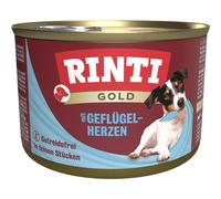 RINTI Gold 12 x 185 g - Cuori di Pollame
