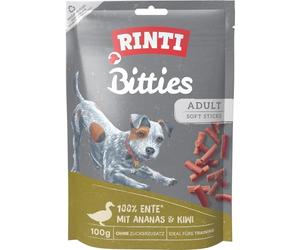 RINTI Extra Bitties Anatra con ananas e kiwi 12 x 100 g