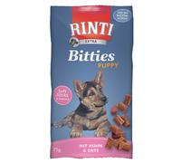 RINTI Extra Bitties Puppy Pollo - Set %: 6 x 75 g Pollo & Anatra