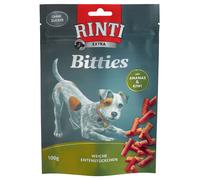 RINTI Extra Bitties Snack per cani - 100 g Anatra con Ananas & Kiwi