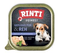 RINTI Feinest 11 x 150 g - Pollame puro & Capriolo