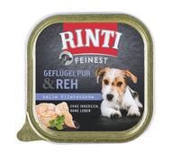 RINTI Feinest Poultry Pure&Deer vaschetta pollame e cervo 12x150 g