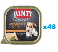 RINTI Feinest Poultry Pure&Rice vaschetta pollame e riso 48x150 g