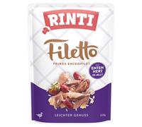 Multipack risparmio! Rinti Filetto in buste 48 x 100 g - Anatra con cuori d'anatra