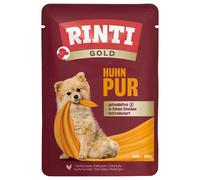 RINTI Gold 10 x 100 g Alimento umido per cani - Pollo puro
