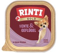 RINTI Gold Mini 24 x 100 g - Anatra & Pollame