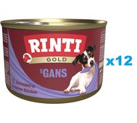 RINTI Gold Goose Mini Oca per cani di razza piccola 12x185 g