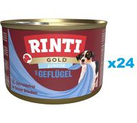 RINTI Gold Junior Poultry Mini Pollame per cuccioli di razza piccola 24x185 g
