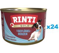 RINTI Gold Poultry Hearts Mini cuori di pollame per piccole razze 24x185 g