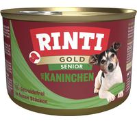 RINTI Gold Senior 12 x 185 g Alimento umido per cani - Coniglio