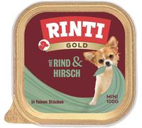 RINTI Gold Mini 6 x 100 g - Cervo & Manzo