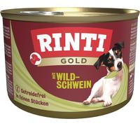 RINTI Gold Wild boar Mini Cinghiale per cani di razza piccola 12x185 g