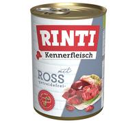 RINTI Kennerfleisch 12 x 400 g Alimento umido per cani - Cavallo