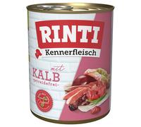 RINTI Kennerfleisch 12 x 800 g Alimento umido per cani - Vitello