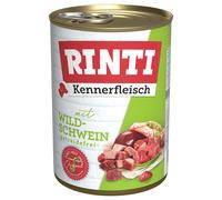 RINTI Kennerfleisch 24 x 400 g Alimento umido per cani - Cinghiale