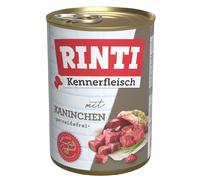 RINTI Kennerfleisch 24 x 400 g Alimento umido per cani - Coniglio
