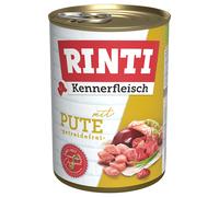RINTI Kennerfleisch 24 x 400 g Alimento umido per cani - Tacchino