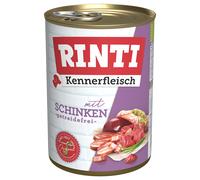 RINTI Kennerfleisch 1 x 400 g Alimento umido per cani - Prosciutto