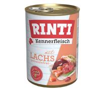 RINTI Kennerfleisch 6 x 400 g Alimento umido per cani - Salmone