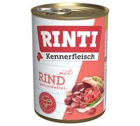 RINTI Kennerfleisch 6 x 400 g Alimento umido per cani - Manzo