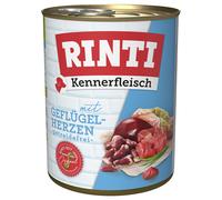 Rinti Cibo in Lattina "Kennerfleisch", 800 g - Cuore di Pollame