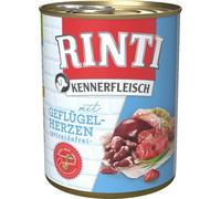 Rinti | Kennerfleisch | Barattolo da 800g - Cuori di pollo 800g