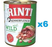 RINTI Kennerfleisch Game selvaggina 6 x 400g