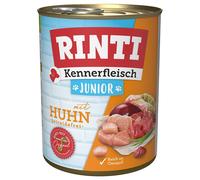 RINTI Kennerfleisch 24 x 800 g Alimento umido per cani - Junior Pollo