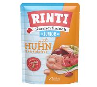 RINTI Kennerfleisch Pouches Junior 10 x 400 g Umido per cane - Pollo