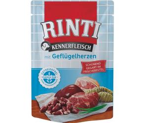 RINTI Kennerfleisch Poultry hearts Cuori di pollame 400 g in bustina