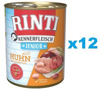 Rinti Kennerfleisch Junior Huhn cibo umido per cani - pollo 400g