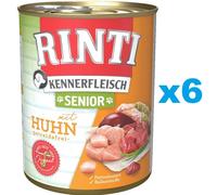 RINTI Kennerfleish Senior Chicken con pollo per cani anziani 6 x 800g