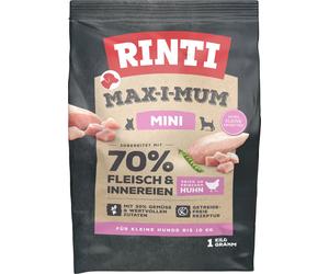 Rinti Max-i-Mum - Carne Senza Cereali, 1 kg - MINI Pollo