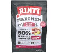 RINTI Max-I-Mum Large Breed Pollo Crocchette per cane - 4 kg
