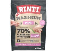 RINTI Max-I-Mum Mini Adult Pollo Crocchette cane - 4 kg
