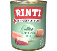 RINTI Singlefleisch Exclusive Poultry Pure alimento monoproteico pollame 800g