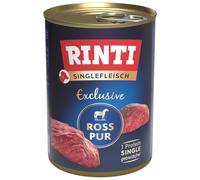 RINTI Monoproteico Exclusive 12 x 400 g - Cavallo puro