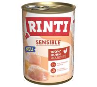 RINTI Sensible 12 x 400 g umido cane - Pollo & Carote - NUOVO!
