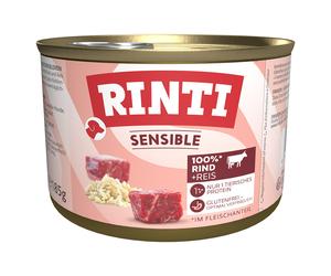 RINTI Sensible 48 x 185 g - Manzo & Riso